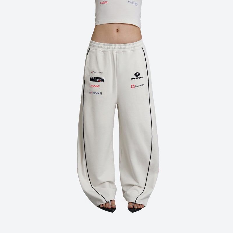 Racing Curved Sweatpants
